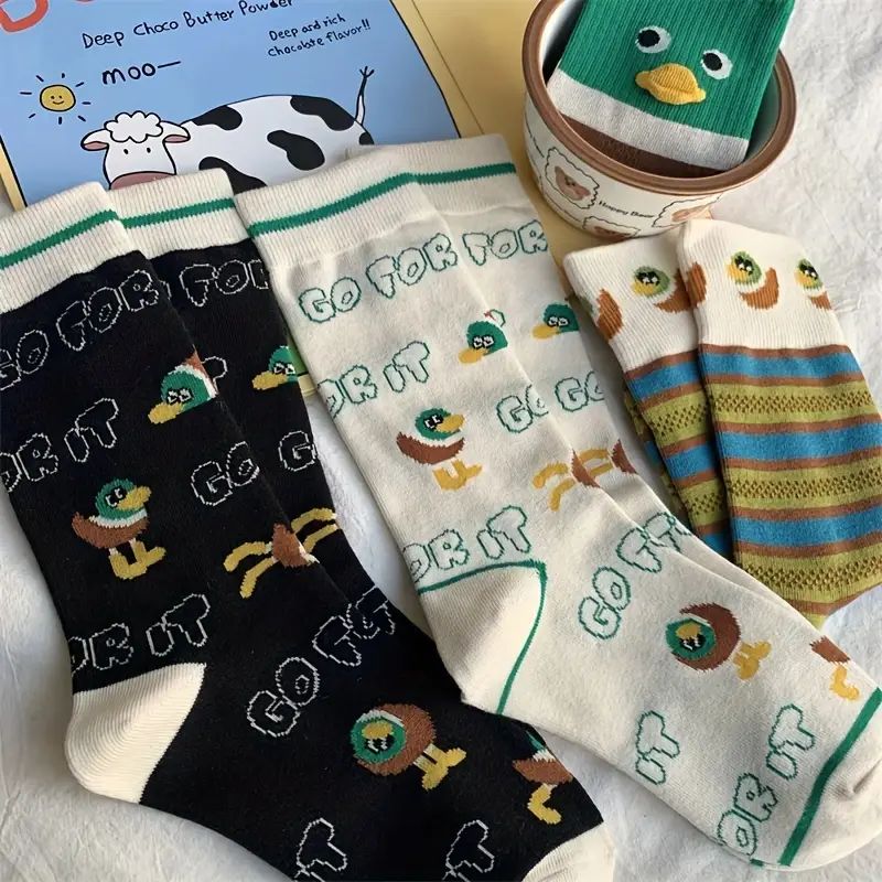 Chaussettes Décontractées De Dessin Animé