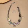 Collier Papillon Ethnique Vintage
