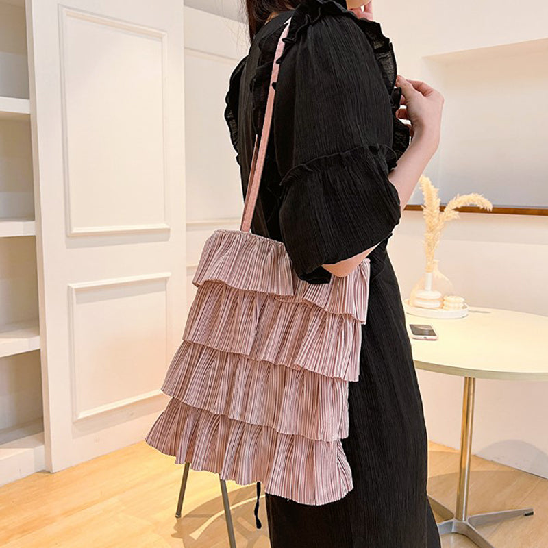 Sac Élégant De Couleur Unie