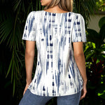 Blouse Décontractée À Dégradé