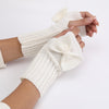 Gants Chauds De Couleur Unie
