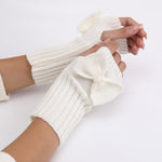 Gants Chauds De Couleur Unie