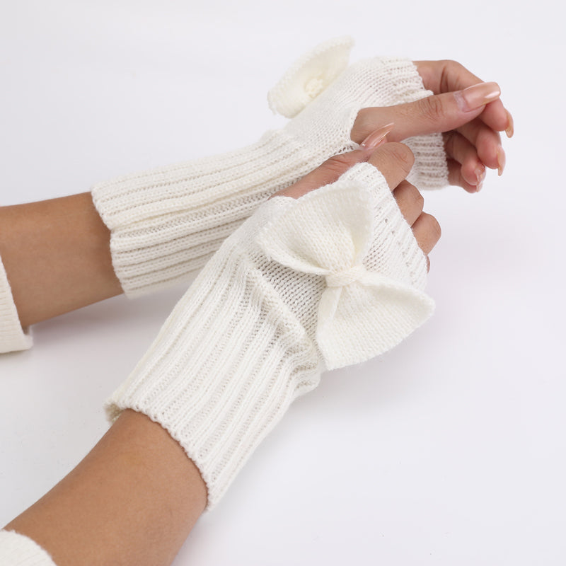 Gants Chauds De Couleur Unie