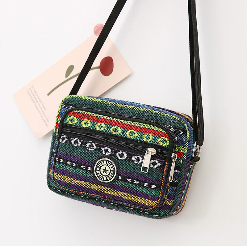 Sac Vintage À Rayures