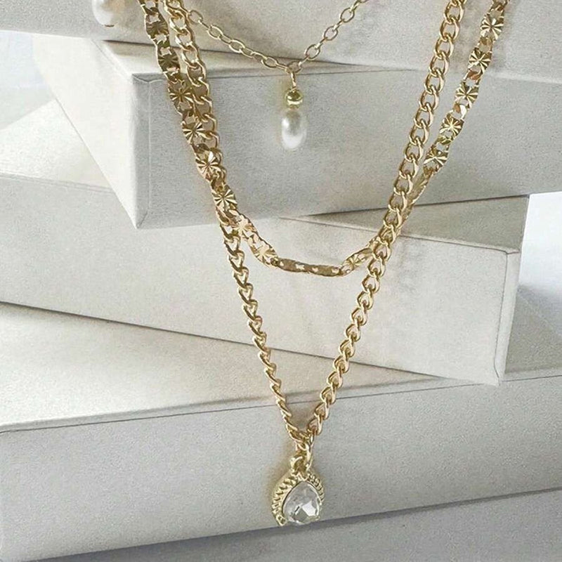 Collier Pendentif Bohème Vintage
