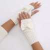 Gants Chauds De Couleur Unie