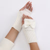 Gants Chauds De Couleur Unie