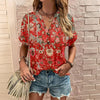 Blouse Décontractée Vintage