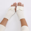 Gants Chauds De Couleur Unie