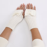 Gants Chauds De Couleur Unie