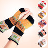 Gants Tricotés De Noël