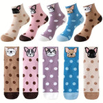 Lot De 5 Paires De Chaussettes De Dessin Animé