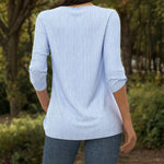 Blouse Rayée Décontractée