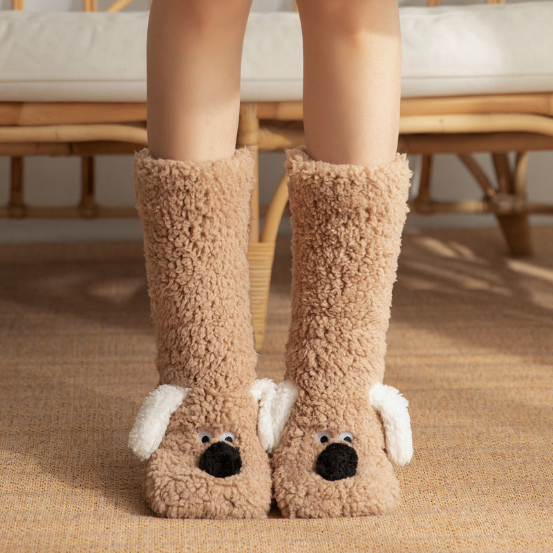 Chaussettes Chaudes Antidérapantes