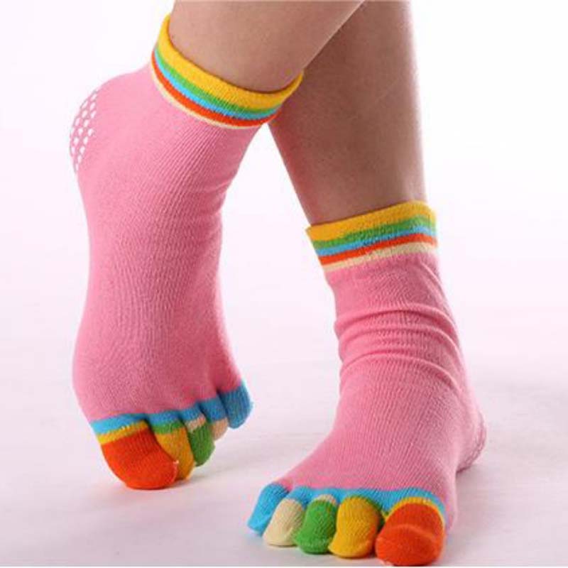 Chaussettes Décontractées À 5 Doigts