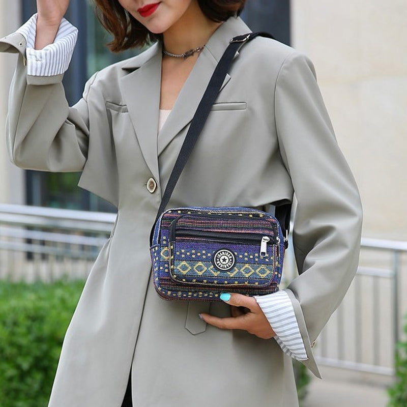 Sac Vintage À Rayures