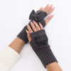 Gants Chauds De Couleur Unie