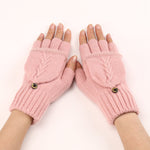 Gants Chauds De Couleur Unie