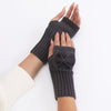 Gants Chauds De Couleur Unie