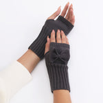 Gants Chauds De Couleur Unie