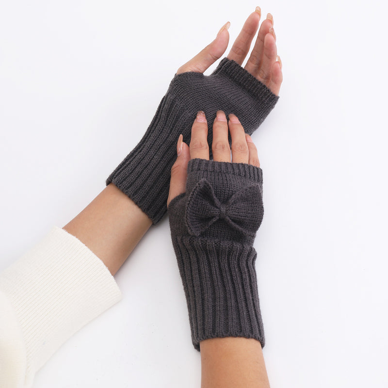 Gants Chauds De Couleur Unie