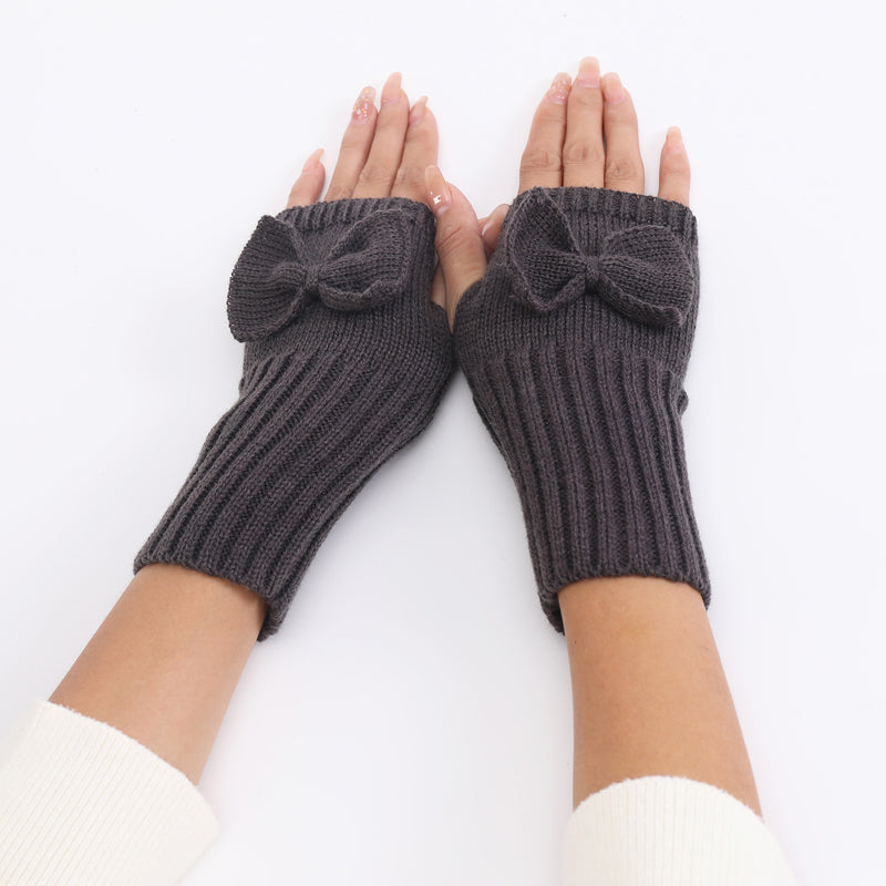 Gants Chauds De Couleur Unie