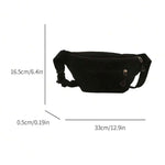 Sac Décontracté De Couleur Unie