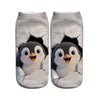 Chaussettes Décontractées À Imprimé Animal