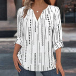 【Manches Longues】Blouse Décontractée Vintage