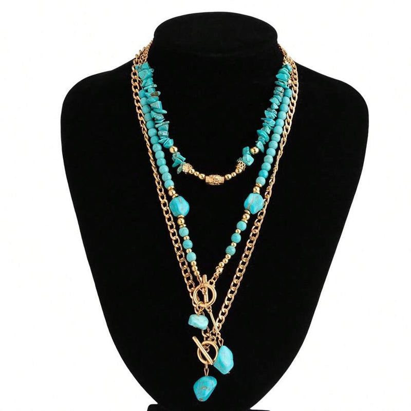 Collier Pendentif Ethnique Vintage