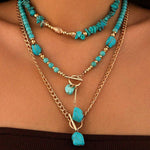Collier Pendentif Ethnique Vintage
