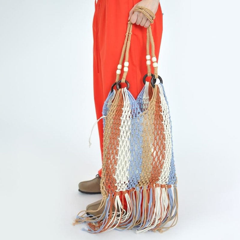 Sac En Paille Style Plage