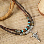 Collier Pendentif Bohème Vintage