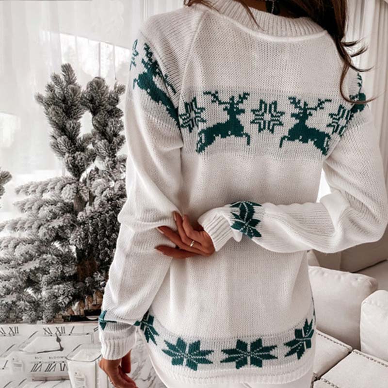 Pull En Tricot De Noël Décontracté