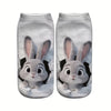 Chaussettes Décontractées À Imprimé Animal
