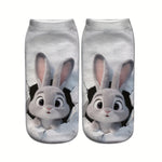 Chaussettes Décontractées À Imprimé Animal