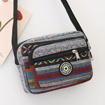 Sac Vintage À Rayures