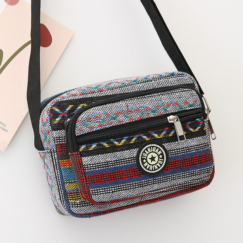 Sac Vintage À Rayures