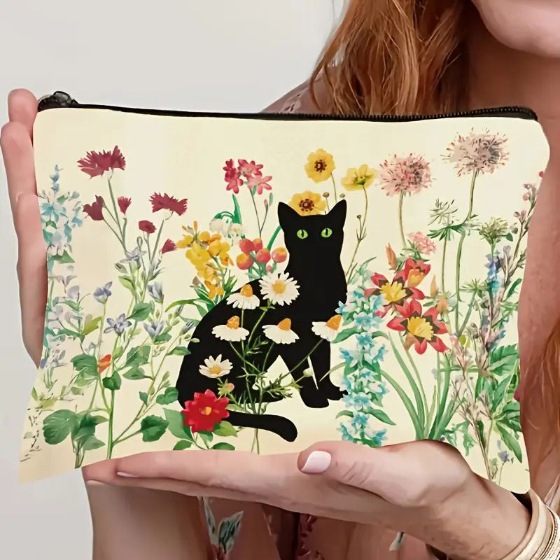 Sac Décontracté À Imprimé Chat