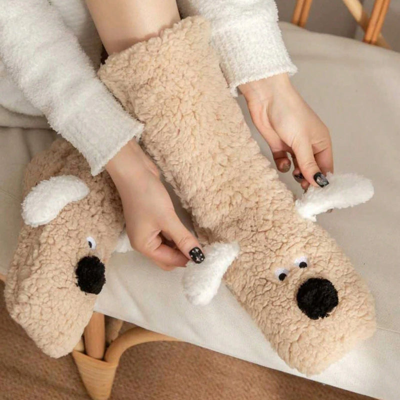 Chaussettes Chaudes Antidérapantes