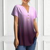 Blouse Décontractée À Dégradé