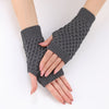 Gants Tricotés De Couleur Unie