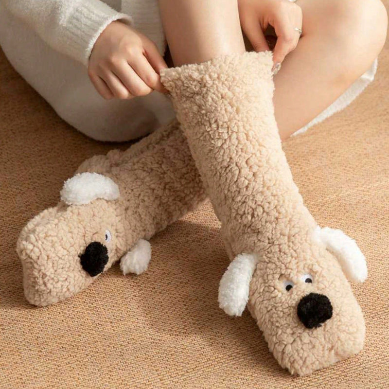 Chaussettes Chaudes Antidérapantes