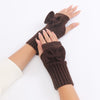 Gants Chauds De Couleur Unie