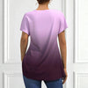 Blouse Décontractée À Dégradé