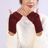 Gants Chauds De Couleur Unie