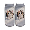 Chaussettes Décontractées À Imprimé Animal