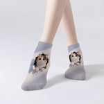 Chaussettes Décontractées À Imprimé Animal