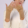 Gants Chauds De Couleur Unie