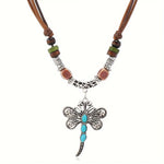 Collier Pendentif Bohème Vintage